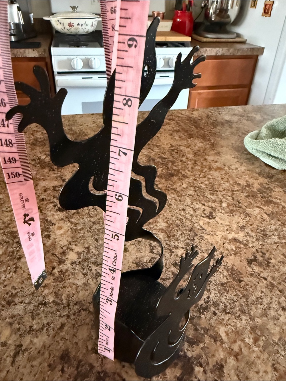PartyLite Ghost Candle Holder Shadow Dancer Halloween Decoration - Picture 2 of 5